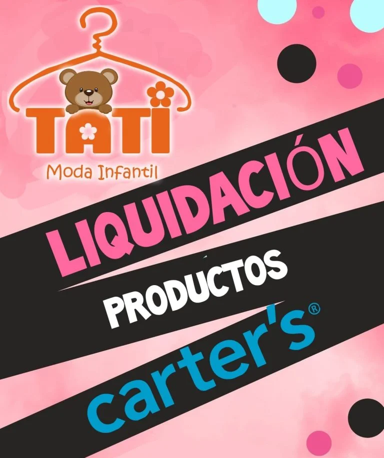 Promociones y Liquidación Productos Carter's en Tati Moda Infantil